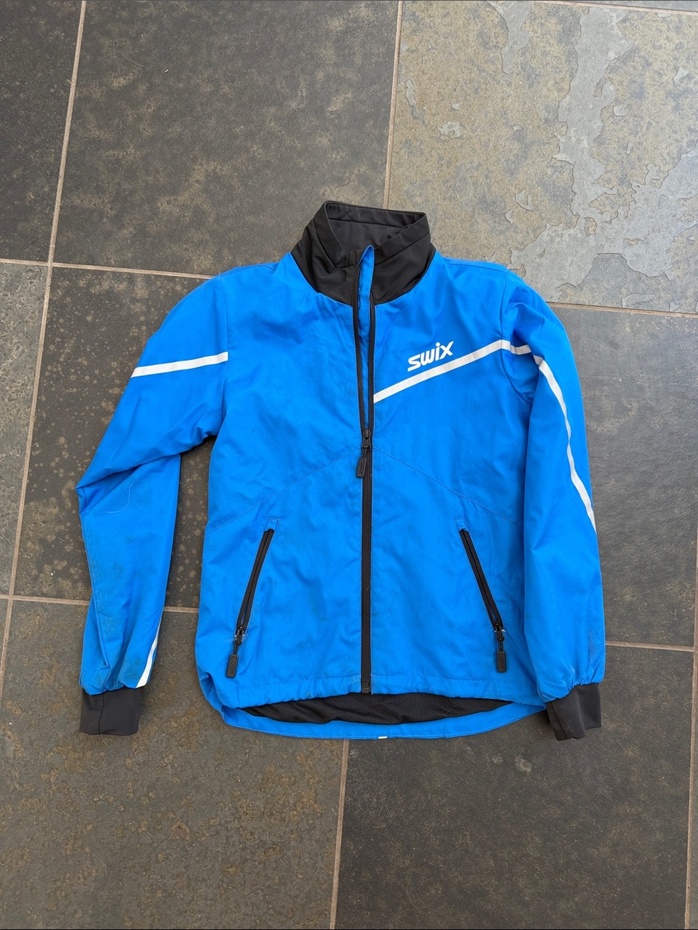 Swix Kids' Blue Softshell Jacket